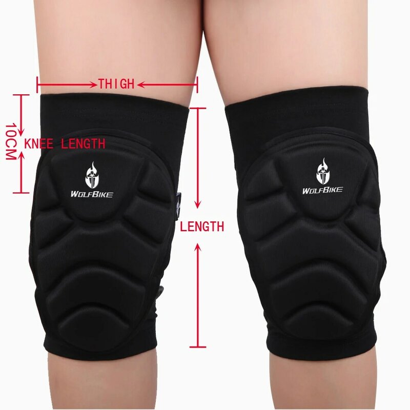 WOSAWE 4Pcs EVA Sports Elbow And Knee Pads MTB Bike Motorcycle Protection Basketball mtb knee guards Support Gear Protector