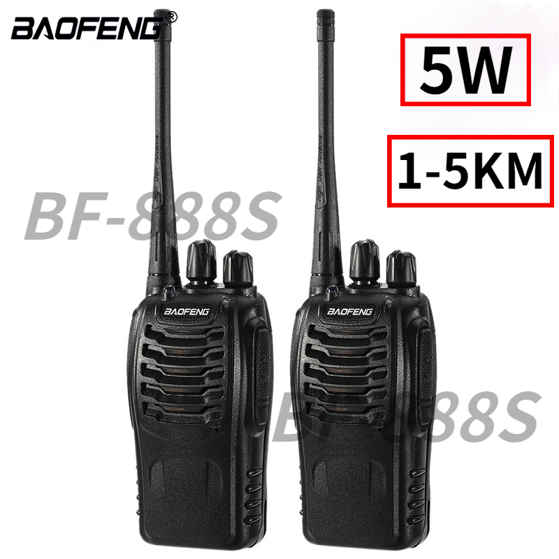 Baofeng BF-888S – walkie-talkie 5W CB UHF 400-470MHz, communicateur émetteur-récepteur H777, Radio bidirectionnelle bon marché, chargeur USB, 1/2 pièces