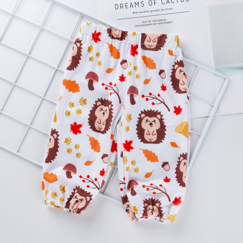 Baby Rompers Suit Cartoon Print Jumpsuit Long Sleeve Trousers Newborn Boy Girl Baby Autumn Winter Clothes