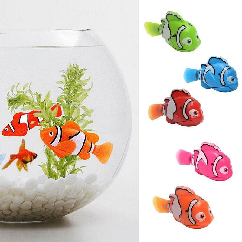 High Quality Material Electric Fun Flash Simulator Fish Bath Toy For Kids Bath Toy Simulator Toy Lovely Look Bright Color
