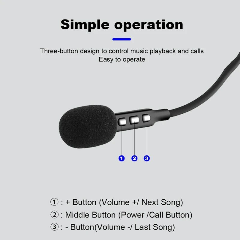 50M wodoodporny Moto Bluetooth bezprzewodowy przeciwzakłóceniowy kask z zestawem słuchawkowym głośnomówiący Bluetooth V4.2 domofon do motocykla