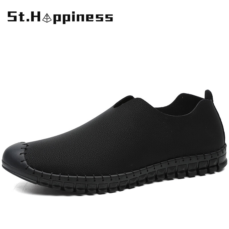 2021 Summer New Men's Sport Shoes Breathable Fashion Casual Driving Shoes Vacation Slip-On Loafers Wading Sneakers Big Size 48