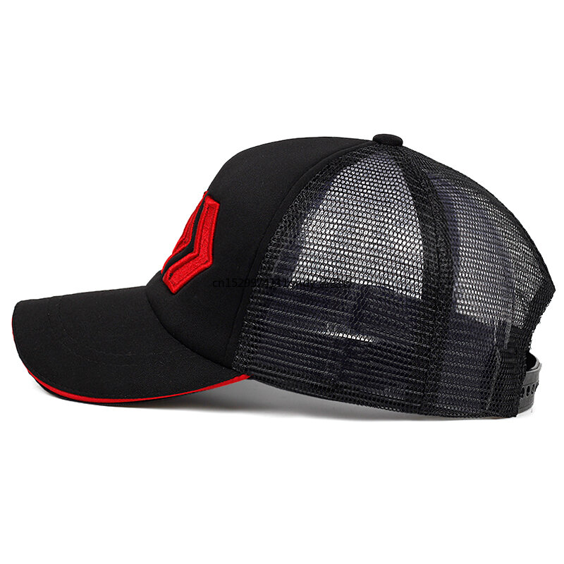 2020 New Summer Sun Cap traspirante traspirante visiera a rete ventilazione cappello da sole regolabile Daiwa maschio pesca all'aperto cappellini di marca