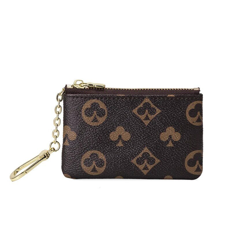 Mini portafoglio classico borsa Designer di marca cerniera portamonete borsa portachiavi in pelle borsa in pelle Unisex borsa portachiavi e portafoglio moneta