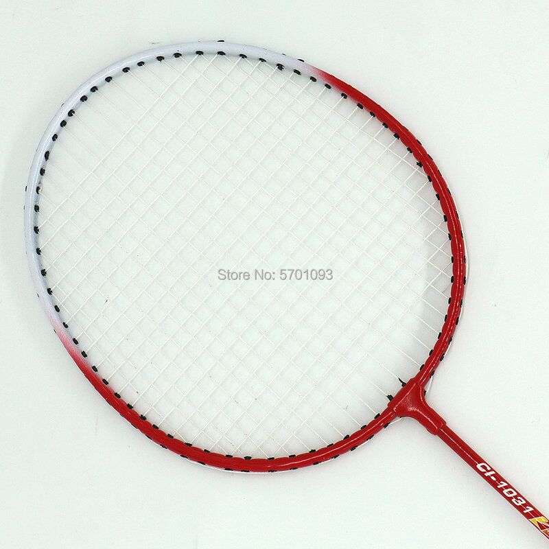 Conjunto de raquete de badminton não. 1031 venda quente preço barato conjunto raquete de badminton ofensiva adulto conjunto