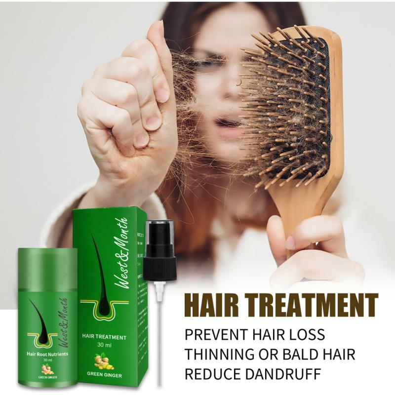 Esencia de crecimiento del cabello para hombres y mujeres, suero Germinal, aceite Natural, tratamiento para la pérdida de cabello, rápido y efectivo, 30ml