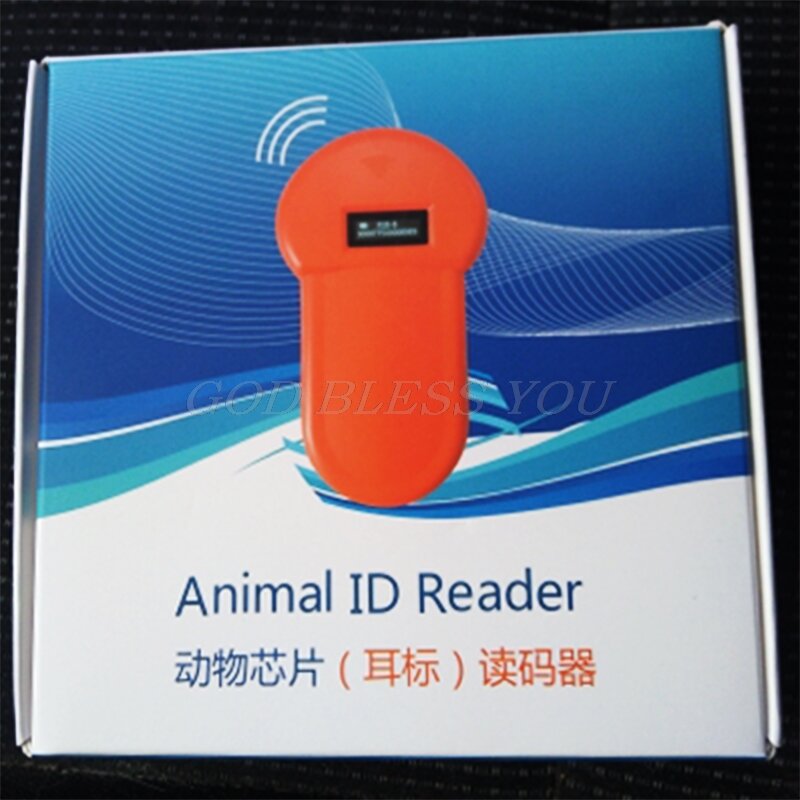 Pet ID Reader Animal Chip Digital Scanner USB Rechargeable Microchip Handheld Identification General Application for Cat Dog