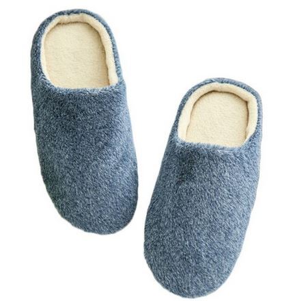 YEELOCA 2020 ผู้หญิงรองเท้าแตะฤดูหนาว WARM House รองเท้าแตะในร่มห้องนอนคนรักคู่ ZE98