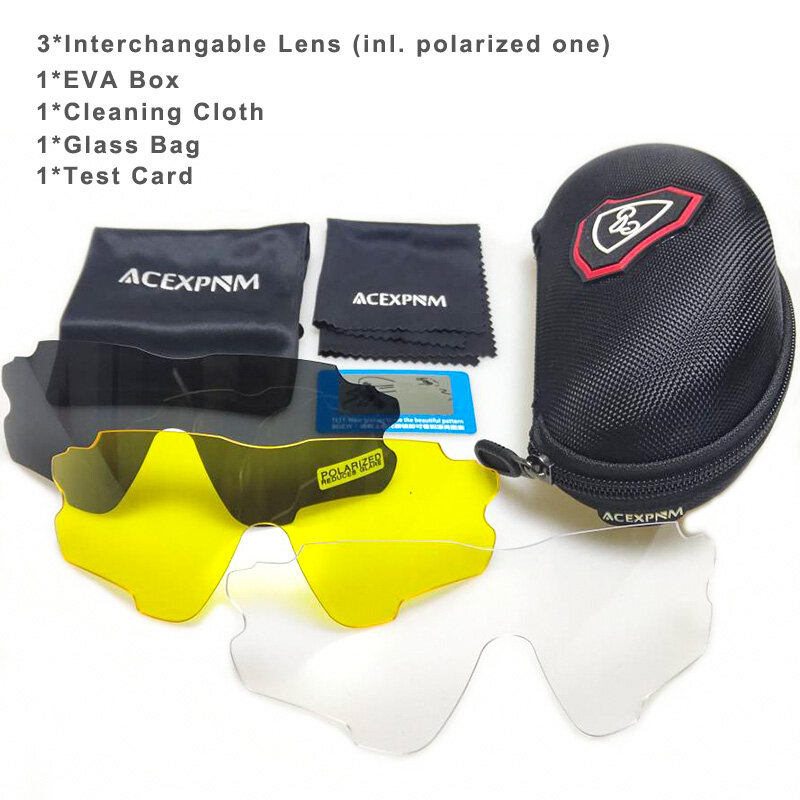 2019 nova marca polarizada óculos de ciclismo mountain bike ciclismo óculos ao ar livre esportes ciclismo óculos uv400 4 lente
