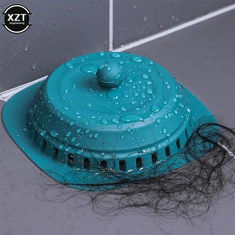 Hause Waschbecken Silica Gel Filter Bad Nehmen Dusche Boden Ablauf Abdeckung Universal Verhindern Haar Verstopfen Deodorant Küche Zubehör