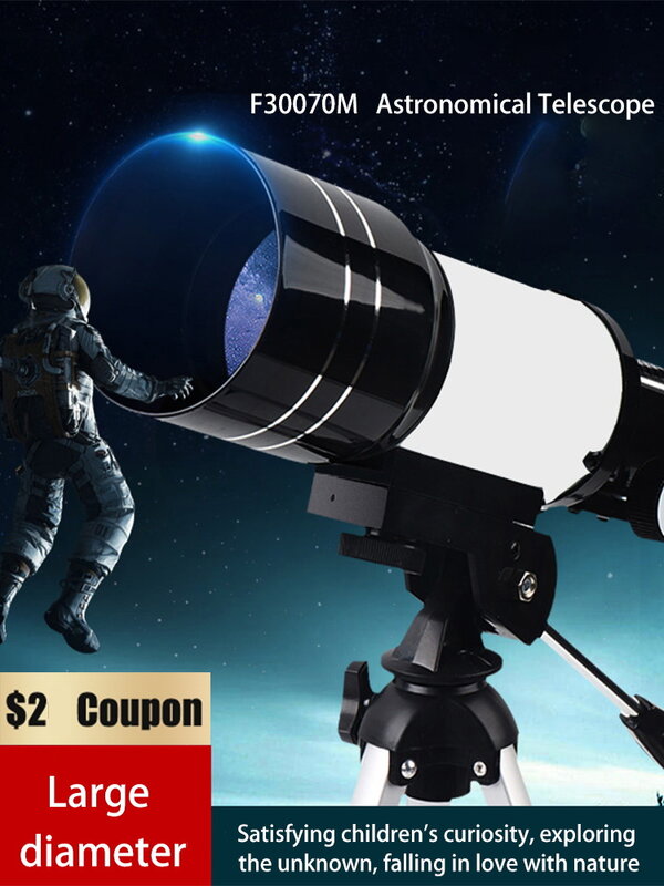 150X Zoom Professional Astronomical Telescope Space Binoculars Powerful Monocular HD Night Vision Gifts for Star Moon Tourism