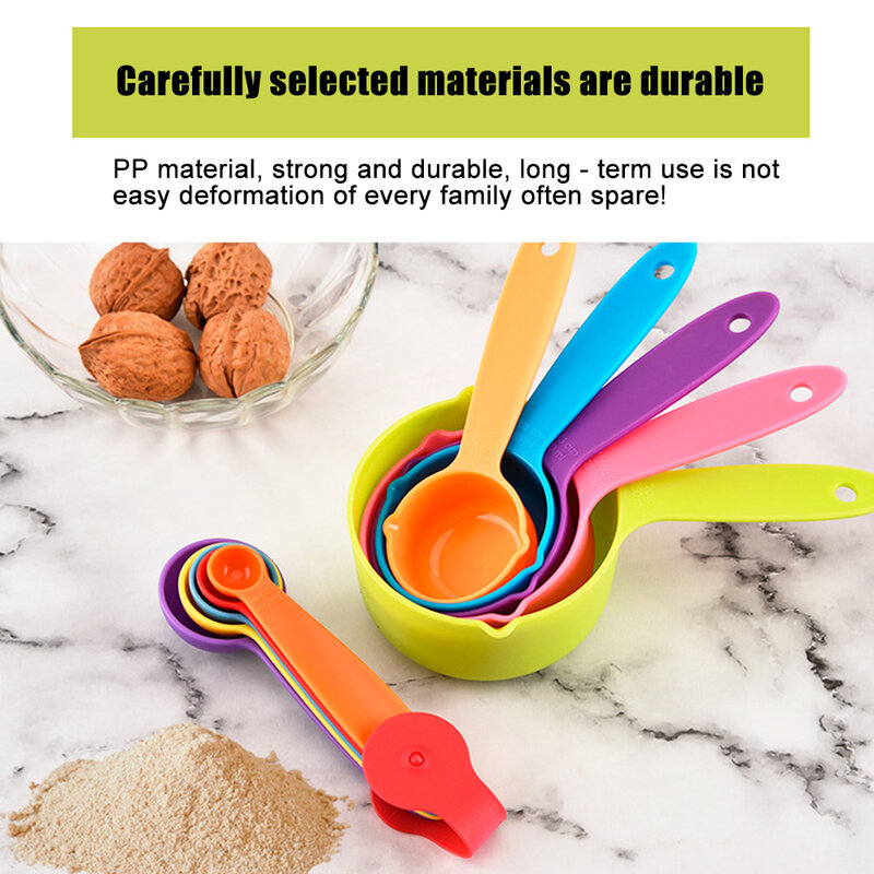 5pcs Scaled Spoon 1.25ml-250ml Super Useful Kitchen Measuring Tools Measuring Spoon Kit With Scale Multifunction Baking Tools