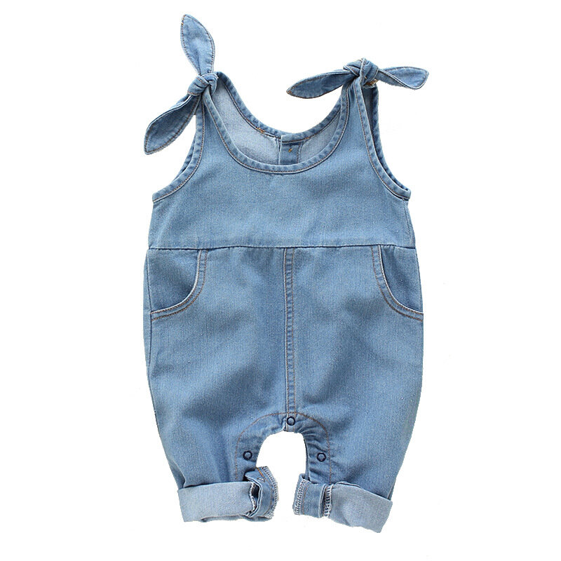 YG brand children's wear, spring baby pants, baby jeans and braces, Korean spring and autumn baby jumpsuit