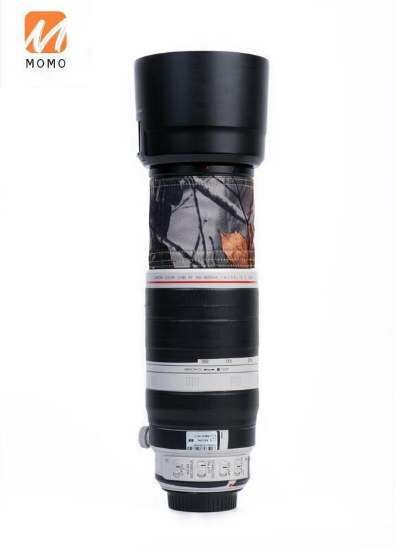 Mantel Lensa Kamuflase Aksesori Kamera Neoprene untuk Kamera