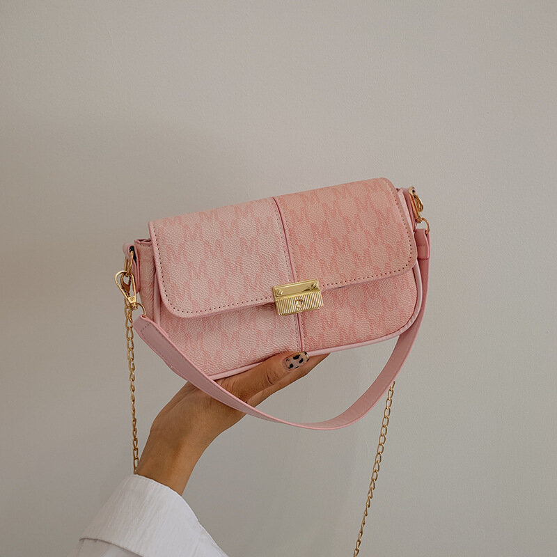 Женская сумка через плечо, сумка-мессенджер с откидной крышкой, дизайнерская сумка для подмышек, роскошная брендовая сумка, 2021