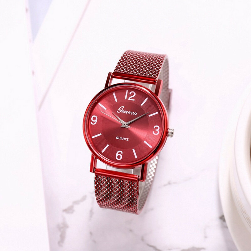 Reloj de cuarzo con correa de silicona para mujer, pulsera femenina de lujo, a la moda, Reloj Qaurtz XQ