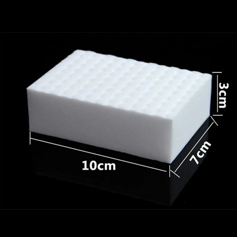 100pcs Dishes Pad Double Compressed Kitchen Cleaning Melamine Sponge Magic Eraser For Dish washing/car cleaning quality supplier