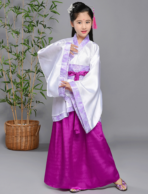 Chinese Children's New Year's Costumes Christmas Evening Party Dress Kids Autumn Spring Festival Princess Costume for Girls