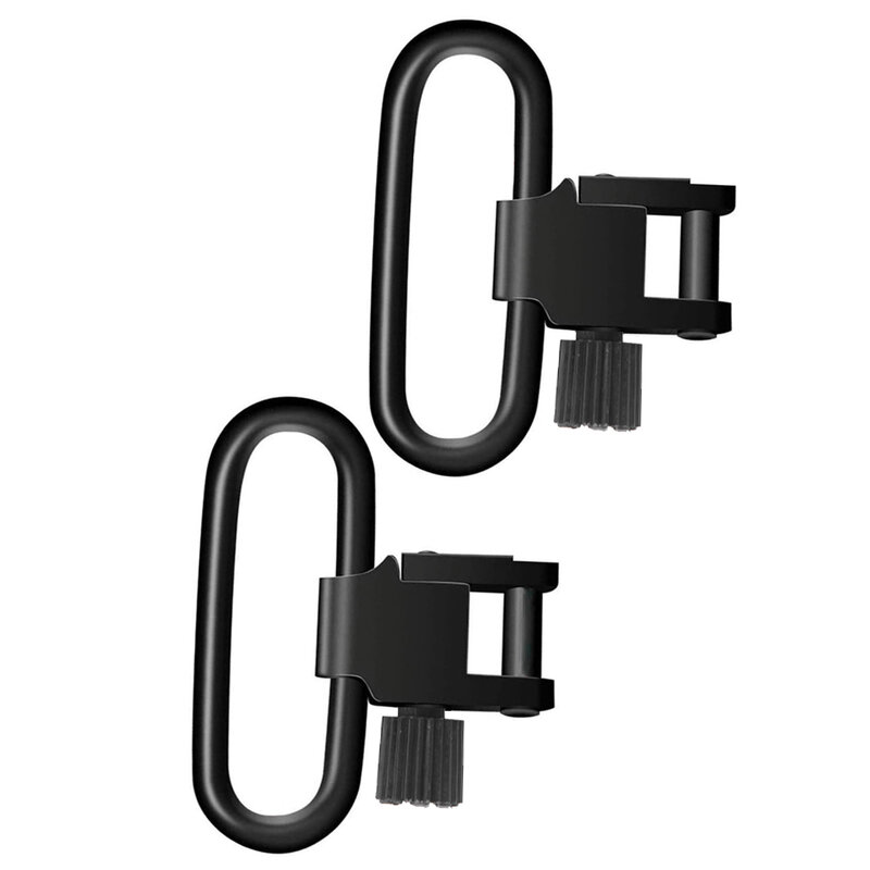 2/4/10pcs 1inch QD Sling Swivel Strap Buckles Kit Metal Quick Detachable Sling Mount Ring Outdoor Hunting Camping Accessories
