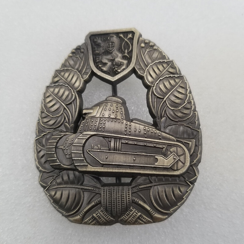Repubblica ceca medaglia di metallo della vittoria In carro armato medaglia d'onore medaglia commemorativa collezione Souvenir medaglia eroe