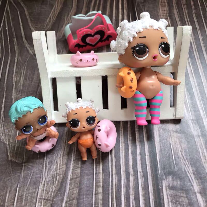 L.O.L.SURPRISE! 새로운 lol 인형 장난감 놀라운 인형 세대 DIY 수동 블라인드 박스 모델 인형 아기 소녀 키즈 선물 핫 장난감