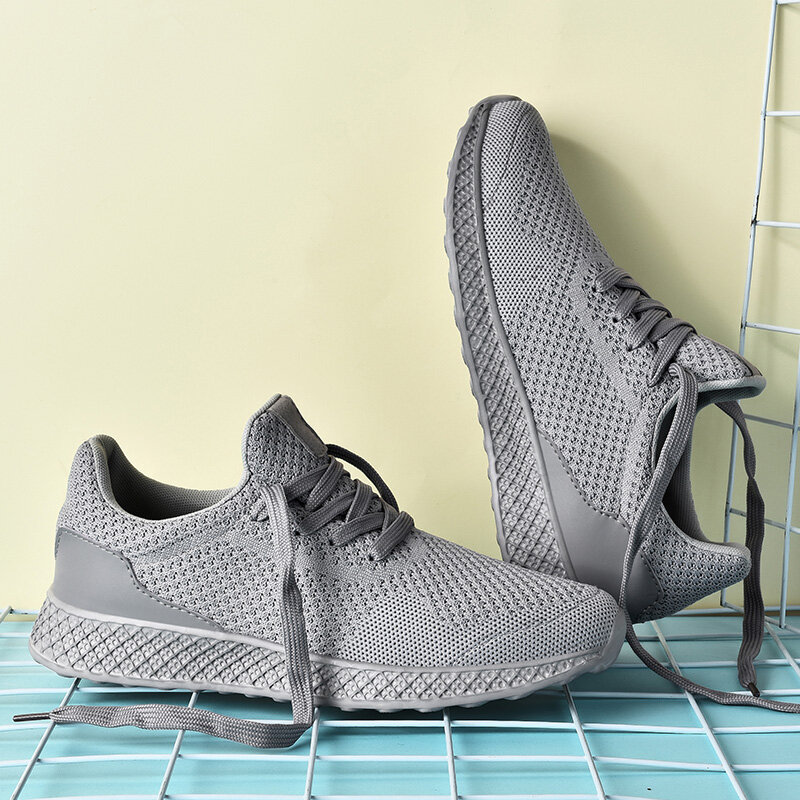 الرجال أحذية رياضية حذاء كاجوال 2021 جديد تنفس شبكة سوداء حذاء رجالي الربيع جودة عالية أحذية تنس حجم كبير Zapatillas Hombre