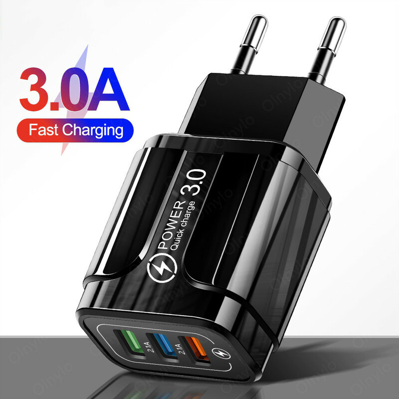 usb fast charger for iphone 11 samsung huawei charging charger quick charge 3.0 4.0 universal wall mobile phone tablet chargers