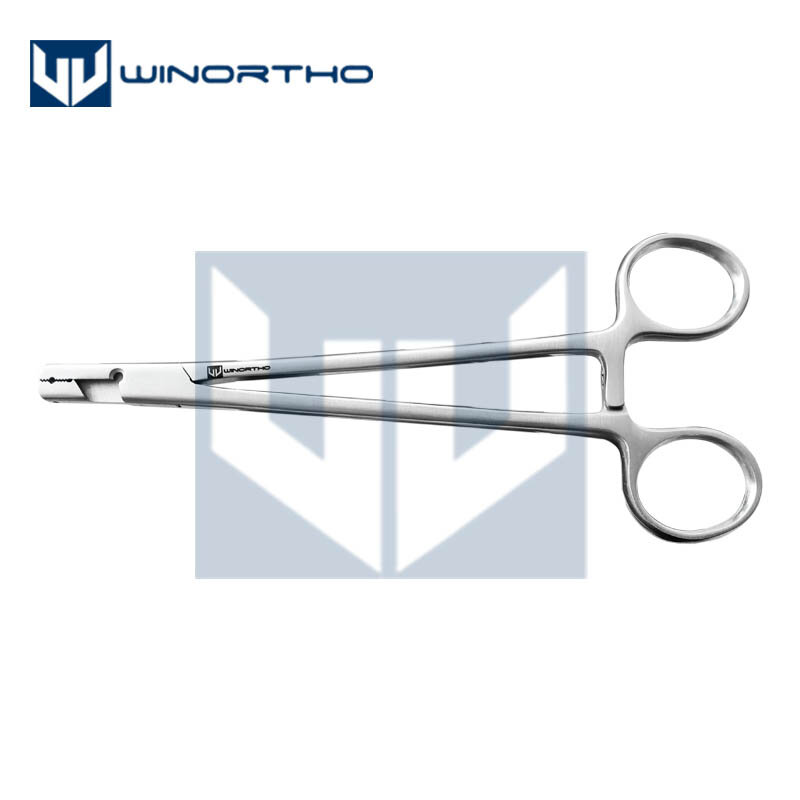 wire tightener 160mm length veterinary pet orthopedic equipment animal instruments Shear Cutter wire twister clamp forceps