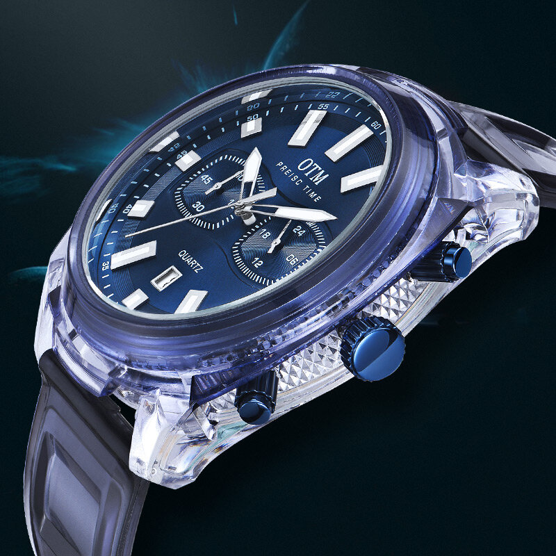 Watches Mens 2021 Top Brand Luxury Men Watch Quartz Analog Clock Waterproof Male Sport Wristwatch for Man Relogio Masculino