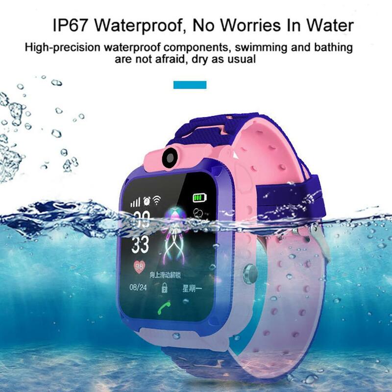 2020 kinder uhren SOS GPS/LBS lage Multifunktions smart watch wasserdicht smartwatch für kinder für Ios ANDROID Kinder Smart Watch