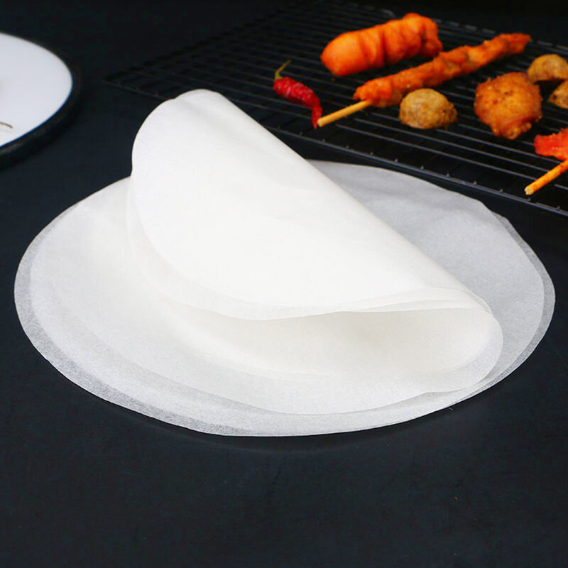 20 Pieces Of Baking Oil Paper Heat-Resistant Air Fryer Mat Outdoor Barbecue Paper Oil-Absorbing Paper Barbecue Paper Baking Tool