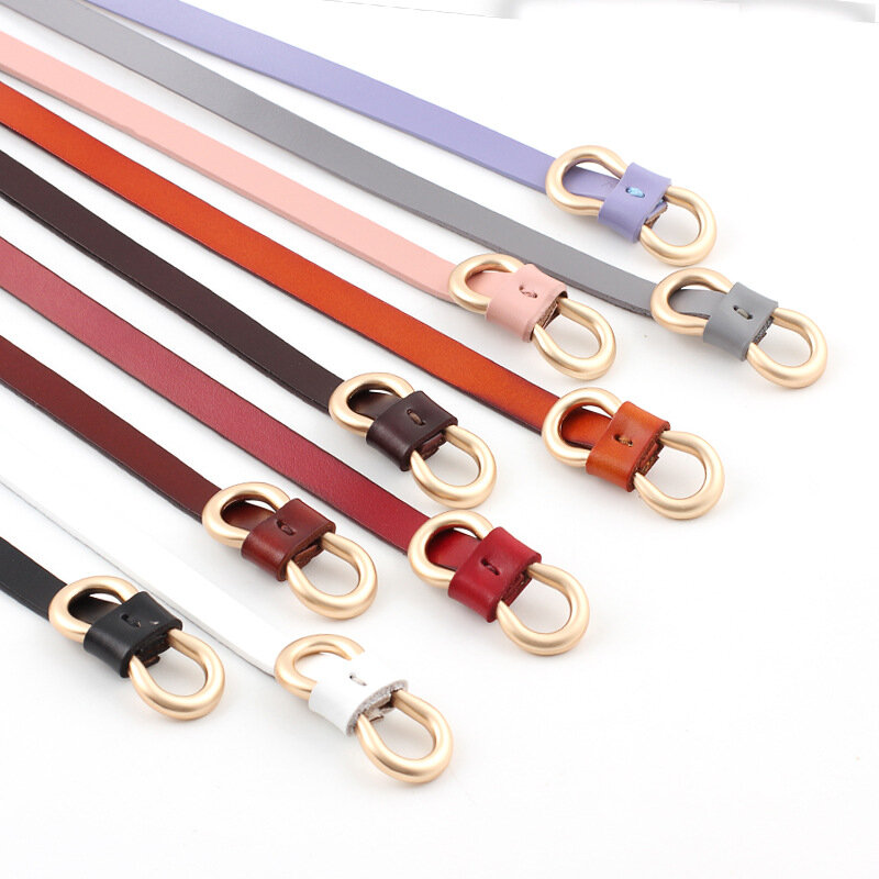 JIFANPAUL-Cinturón de cuero de alta calidad para mujer, cinturones delicados, retro, vintage, Candy, Envío Gratis
