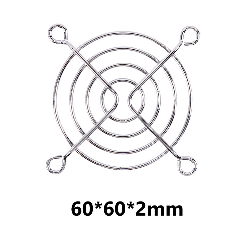 5pcs Computer Case Fan Grills Replacement Computer Cooling Fan Finger Guard Protector 40mm 50mm 60mm 70mm 80mm 90mm 110mm