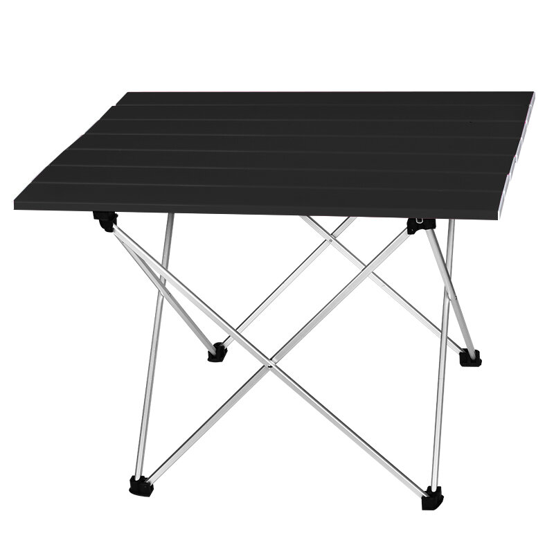 Stół kempingowy przenośny odkryty składany stół aluminiowy grill stół kempingowy piknik składane stoły cukierki kolor światła biurka S L rozmiar