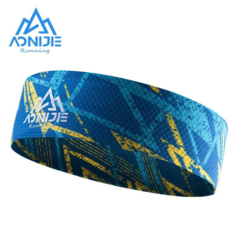 AONIJIE Unisex Breite Atmungsaktive Sport Stirnband Schweißband Haar Band Krawatte Für Workout Yoga Gym Fitness Radfahren