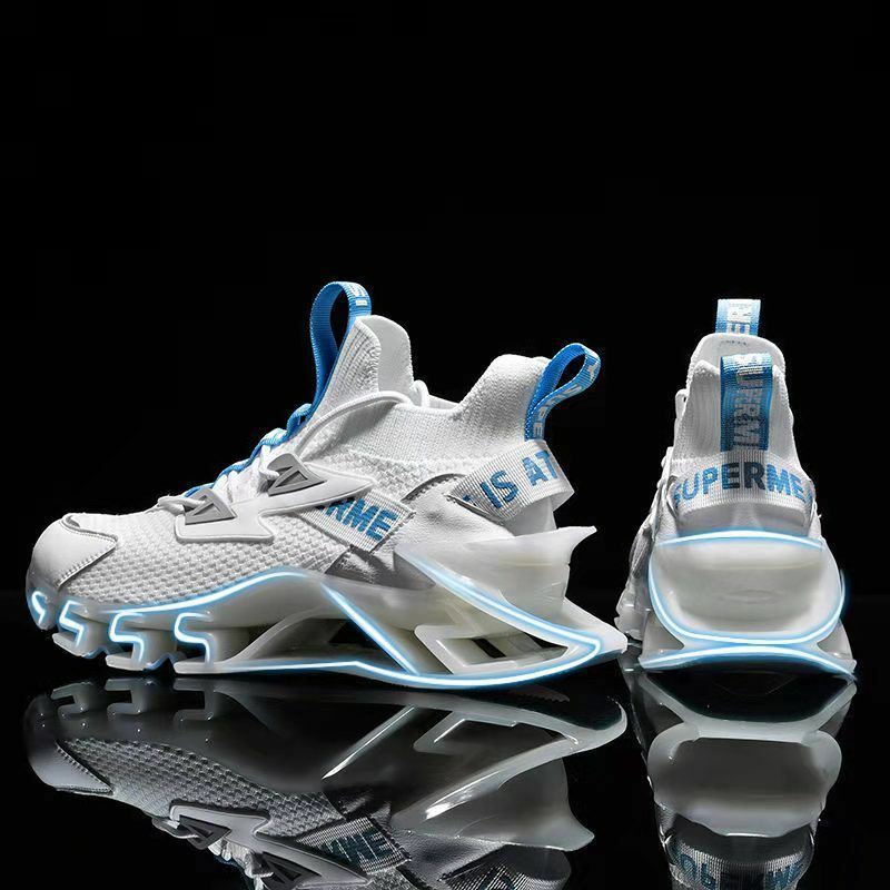 2022 Spring Men New Original Designer Breathable Elasticity Platform Running Sport Shoes Male Basketball Tennis Casual Sneakers