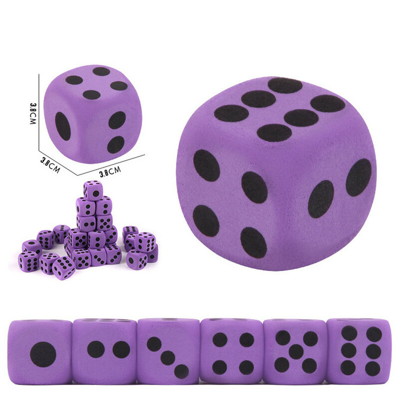 Montessori Giant Eva โฟมลูกเต๋าของเล่น12*8*8ซม.ผู้ใหญ่ Interactive ของเล่นเด็กการศึกษาการฝึกอบรมของเล่น Brinquedos