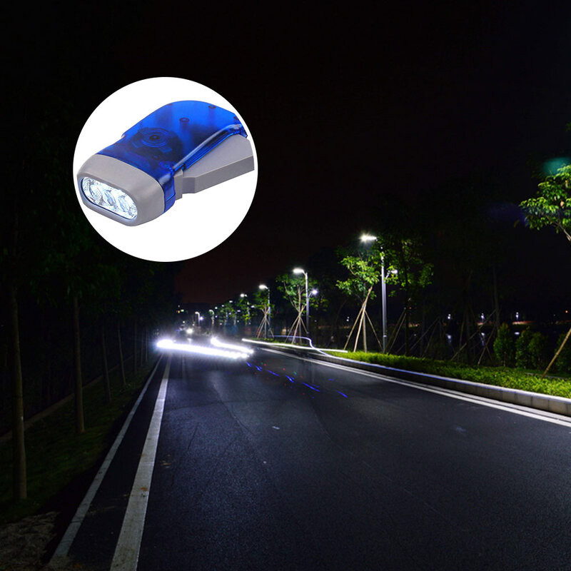 Neue 3 LED Hand Drücken Dynamo Kurbel Power Wind Up Taschenlampe Licht Hand Drücken Crank Camping Lampe Licht Für outdoor Home