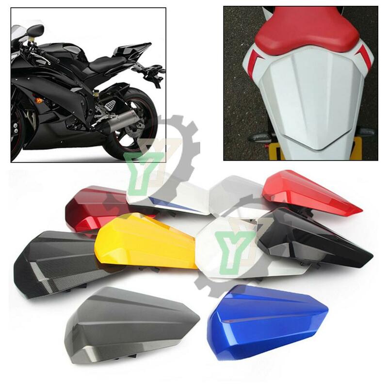 For Yamaha YZF R6 2006-2007 YZFR6 06 07 Motorcycle Rear Seat Cover Cowl Fairing Passenger Pillion Tail Back Cover ABS