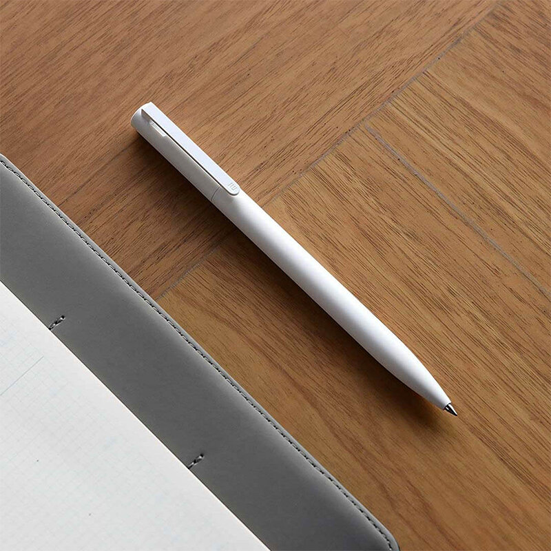 Xiaomi ปากกา Mijia ปากกา Mi ป้ายปากกา0.5มม.สวิสเติม143มม.ลูกกลิ้งหมึกสีดำ Xiaomi ลายเซ็นปากกาลูกลื่นปากกาสำห...