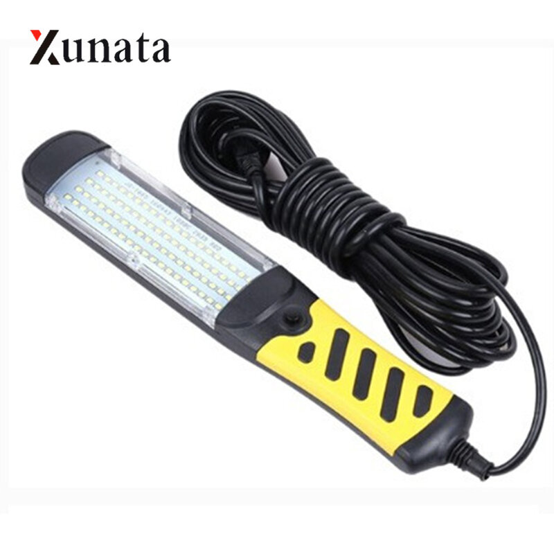Luz LED portátil de emergencia para trabajo, lámpara de seguridad COB de 40W, 80LED, magnética, para reparación de inspección de automóviles