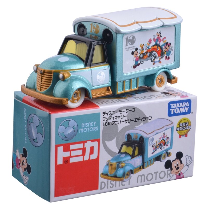 TAKARA TOMY-Mini camión de Metal fundido a presión para niños y niñas, coches de Disney Pixar, Toy Story, Mickey Mouse, Frozen 1:64