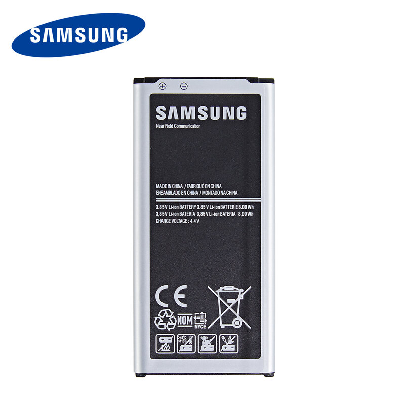 SAMSUNG Orginal EB-BG800BBE EB-BG800CBE 삼성 갤럭시 S5 미니 S5MINI SM-G800F G870A G870W 휴대 전화 용 2100mAh 배터리