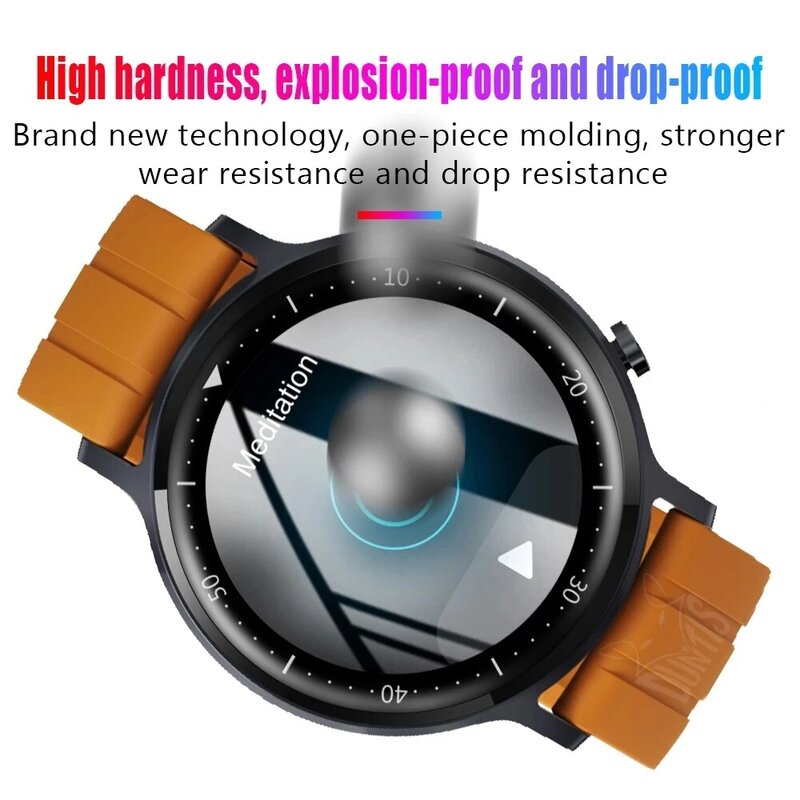 3D Screen Protector Für Realme Uhr S Volle Smart Uhr Scratch ProofScreen weichen Film Für Realme WatchS Zubehör (Nicht glas)
