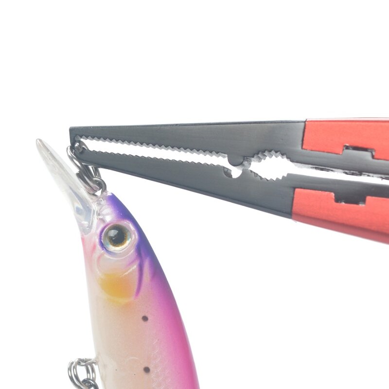 Alta qualidade portátil multifuncional alicate de pesca aço inoxidável tesoura linha cortador remover gancho ferramentas pesca alicate engrenagem