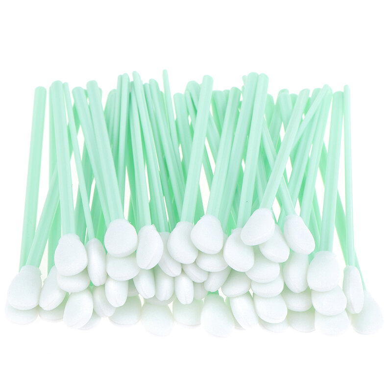 50pcs Foam Tipped Cleaning Swabs Cleaning Stick For  Large Format Printhead Printer Cleaning Tool
