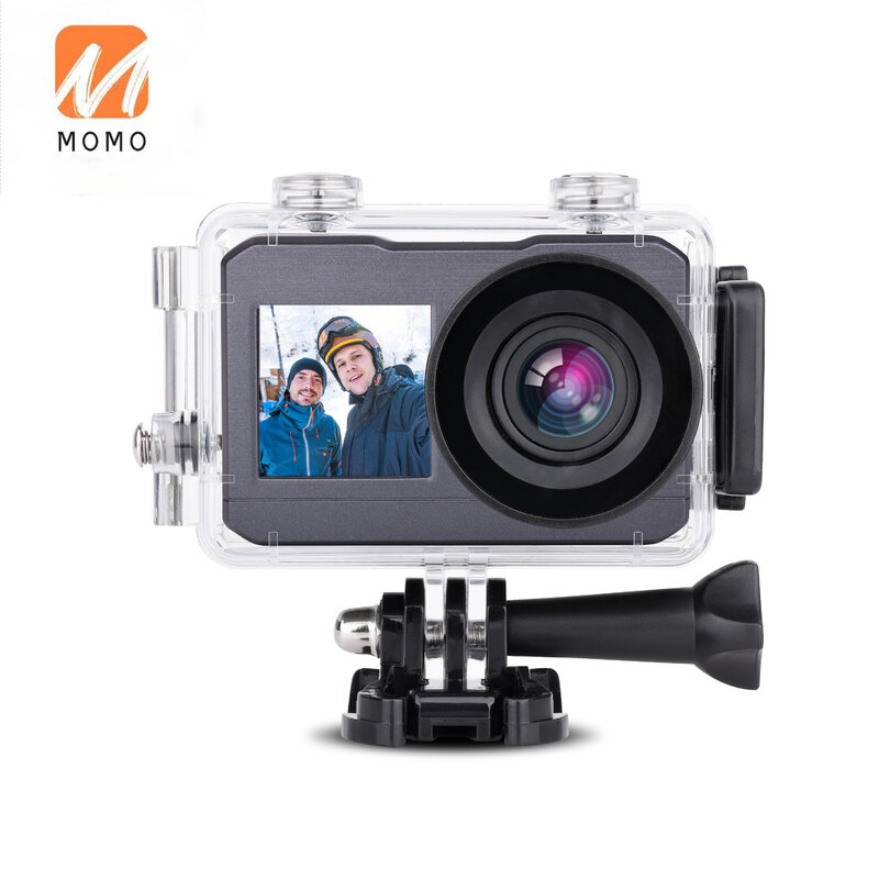 4k wifi action camera dual screens  action cam sports cam wholesale high quality sport camera