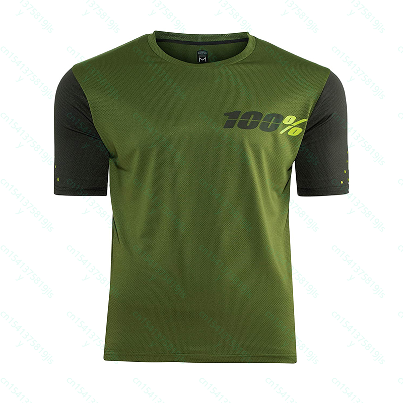Camiseta de manga corta para 100%, ropa para bicicleta de montaña, todoterreno, DH, BMX