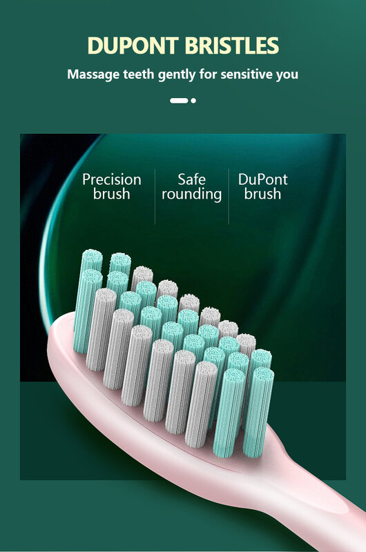 2021 najnowsza mocna szczoteczka ultradźwiękowa USB szczoteczka do zębów z akumulatorem dla dorosłych elektroniczna zmywalna szczoteczka do zębów