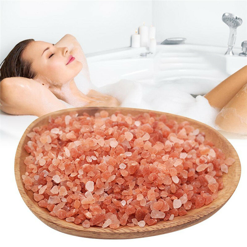 New 250g/Bag Rose Bubble Bath Powder Foot Bath Crystal Mud Body Foot Skin Care Relax SPA Bath Salt Exfoliation Scruber